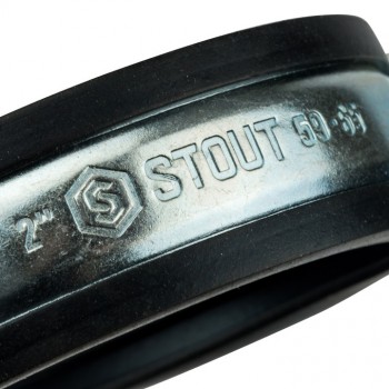 STOUT SAC-0020-Комплекты для труб: хомут, шуруп, дюбель пластиковый 2
