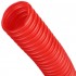 STOUT SPG-0002 Труба гофрированная ПНД, цвет красный, наружным диаметром 25 мм для труб диаметром 20 мм