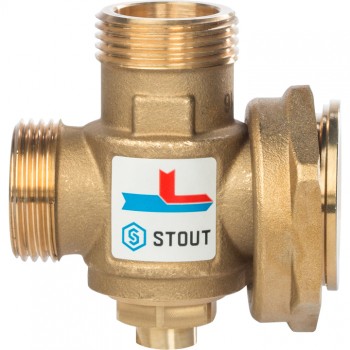 STOUT SVM-0050 Термостатический смесительный клапан  G 1
